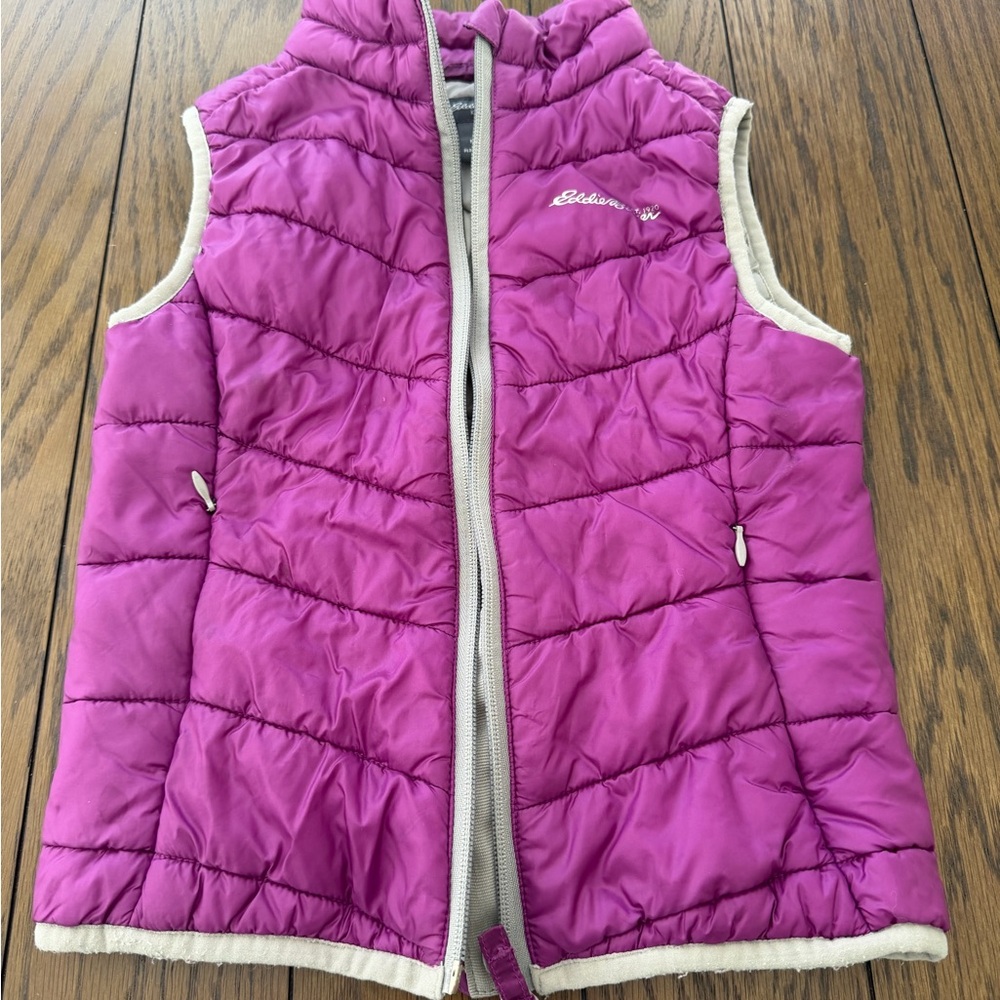 Eddie Bauer Kids Fuchsia Puffer Vest